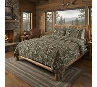 Northwest Realtree Bed in a Bag Set, Full, Realtree Xtra Green Camo