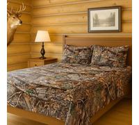 Northwest Realtree Edge 4-Piece Queen Sheet Set