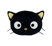 Northwest Sanrio Chococat Cloud Pillow 12" - Plush Cat for Kids & Adults, Cute Cartoon Character, Bedroom Decor