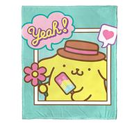 Northwest Sanrio Pompurin Silk Touch Throw Blanket, 50" x 60", Pompompurin