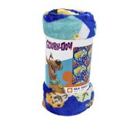 Northwest Scooby-Doo Silk Touch Throw Blanket, Blue, 40 x 50 Inches, Polyester, Mystery Machine Theme