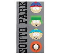 Northwest South Park Core Four Friends Microfiber Beach Towel, Quick-Dry, Soft & Absorbent Lightweight Travel Essentials for Pool or Bath, 30x60 inches