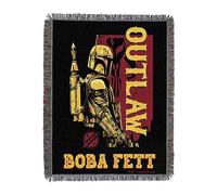 Northwest Star Wars - Book of Boba Fett Woven Tapestry Throw Blanket, 48" x 60", Outlaw Art
