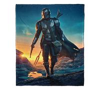Northwest Star Wars: The Mandalorian Silk Touch Throw Blanket, 50" x 60", Nightfall