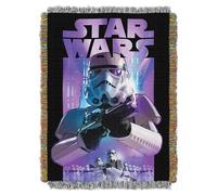 NORTHWEST Star Wars Woven Tapestry Throw Blanket, Polyester, Storm Ahead, 48" x 60"