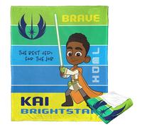 Northwest Star Wars - Young Jedi Adventures Silk Touch Throw Blanket, 50" x 60", Kai Brightstar