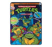 Northwest Teenage Mutant Ninja Turtles Micro Raschel Throw Blanket, 46" x 60", Ooze Blaster