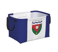 Northwest Territories Flag Storage Basket-Foldable Fabric Bin for Home