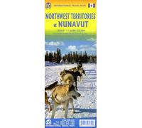Northwest Territories & Nunavut: ITM Travel Reference Map 1:1650000