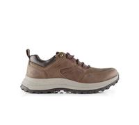 Northwest Territory CLIFF Men's Leather Waterproof Walking Shoes in Dark Brown | Size: 7 Northwest Territory Dark Brown 7