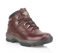 Northwest Territory INUVIK Men’s Mid Rise Waterproof Leather Hiking & Walking Boots - Oxblood - UK 8