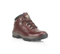 Northwest Territory Inuvik Men's Hiking Shoes Leather Waterproof High Rise Boots, Oxblood, 6 UK/39 EU