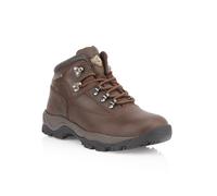 Northwest Territory Inuvik Men's Leather Waterproof Walking Boots in Dark Brown | Size: 11 Northwest Territory Dark Brown 11