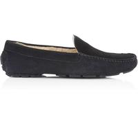 Northwest Territory Lawrence Mens Leather Fleece Loafer Slippers - - Size: 12