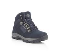 Northwest Territory Men's Hudson Lace Up Navy Nubuck Leather Waterproof Hiking/Walking/Outdoor Boot, Navy Nubuck, 9 UK