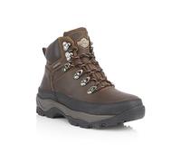 Northwest Territory Men's Rayrock Lace Up Premium Leather Waterproof Hiking/Walking Boot (8 UK, Waxy Brown, numeric_8)