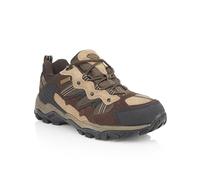 Northwest Territory Men's Reliance Waterproof Walking, Hiking Leather Shoes Outdoor Shoes, Brown Beige, 12 UK