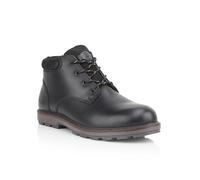 Northwest Territory Men's Sachs Lace Up Premium Leather Waterproof Hiking/Walking/Outdoor Chukka Boot (Black - 12 UK)