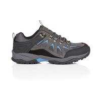Northwest Territory Men's Steen Waterproof Hiking Shoes - Suede Walking Trainers - Lightweight Trekking Footwear with Grip Sole
