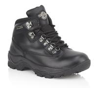 Northwest Territory Women's Peak Leather Waterproof Walking Hiking Trekking Boot - Black- UK8