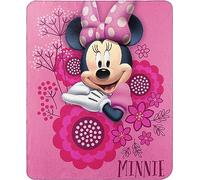 Northwest The Company Fleece Throw Blanket Disney's Minnie's Bowtique, So Many Bows, 45" x 60"