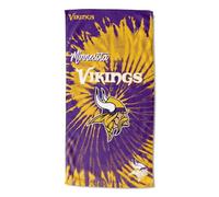 Northwest The Company NFL Minnesota Vikings Beach Towel, 30" x 60", Psychedelic