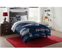 Northwest The Company NFL New England Patriots Comforter and Sham Set, Full/Queen, Hexagon