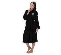 NORTHWEST The Company Official NFL Las Vegas Raiders S/M Silk Touch Bath Robe with Number, Black, 25" x 47", Black, S-M