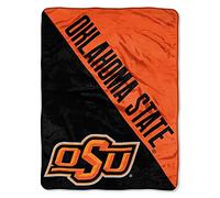 Northwest The Company Oklahoma State Cowboys Halftone Micro Raschel Throw Blanket, 46" x 60", Orange