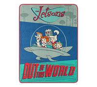 Northwest The Jetsons Micro Raschel Throw Blanket, 46" x 60", Out of This World