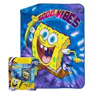 Northwest Throw Blanket, Polyester, Spongebob Tie Dye Ready, 46" x, 60"