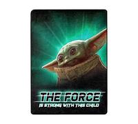 Northwest Throw Blanket, Polyester, Star Wars: The Mandalorian Strong Force Child, 46" x, 60"