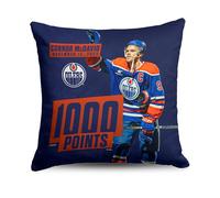 Northwest Throw Pillow, 18" x 18", Connor McDavid