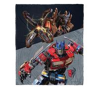 Northwest Transformers Silk Touch Throw Blanket, 50" x 60", Scourge Versus Optimus Prime