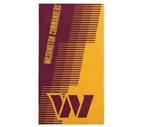 NORTHWEST Washington Commanders NFL Progression Jacquard Beach Towel 36 x 72 Inches