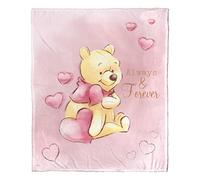 Northwest Winnie The Pooh Silk Touch Throw Blanket, 50" x 60", Love Always Pooh