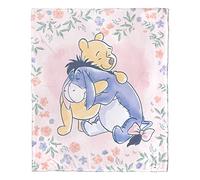 Northwest Winnie The Pooh Silk Touch Throw Blanket, 50" x 60", Sweet Hugs