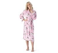 Northwest Women's Hello Kitty Silk Touch Lounge Robe Bathrobe, Cute and Everywhere, S-M