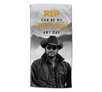 Northwest Yellowstone Beach Towel, 30" x 60", Rip Can Be My Ranchand