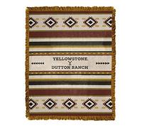 Northwest Yellowstone Woven Jacquard Throw Blanket, 46" x 60", Montana Tribal