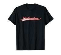 Northwestern Evanston Illinois Vintage Varsity Throwback T-Shirt