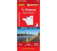 Northwestern France 2025 - Michelin National Map 706: Map