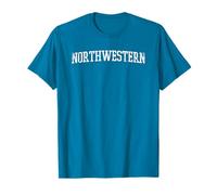 Northwestern- Throwback Design - Vintage Worn Classic T-Shirt