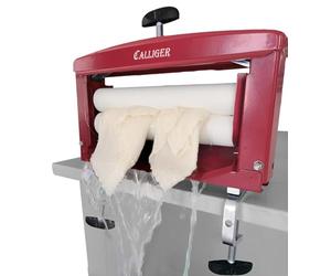 Northwood Calliger Calliger 360 | Hand Crank Clothes Wringer | New Patented Clamping System | 14Â€ Rollers | Manual Off Grid Laundry Dryer | Clothing, Towels, Chamois, Sponges - Red Color Only