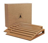 Northwood Sauna - Sauna Headrest - Handmade from Canadian Red Cedar Wood - Ergonomic Neck Support Pillow (2 Pack)