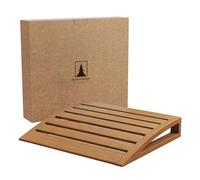 Northwood Sauna - Sauna Headrest - Handmade from Canadian Red Cedar Wood - Ergonomic Neck Support Pillow
