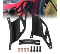 NORTHYUN 52’’ Upper Windshield Curved Roof Light Bar Mounting Brackets Upper Roof Mounts Compatible with 2004-2014 Ford F150 Pair Black