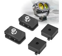 NORTHYUN Quick Release Universal Hood Ditch Light Mounting Brackets, Dual Mount Options with 5-Point Lockdown Base CNC Aluminum Adjustable LED Pod Light Mount Kit 2PCS