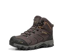 NORTIV 8 Men's Ankle High Waterproof Hiking Boots Backpacking Trekking Trails Shoes,Size 5.5,Army/Green/Black/Orange,160448_M,Size 14,Brown/Black/Tan,160448_M