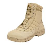NORTIV 8 Men's Military Tactical Work Boots,Size 12W,Sand